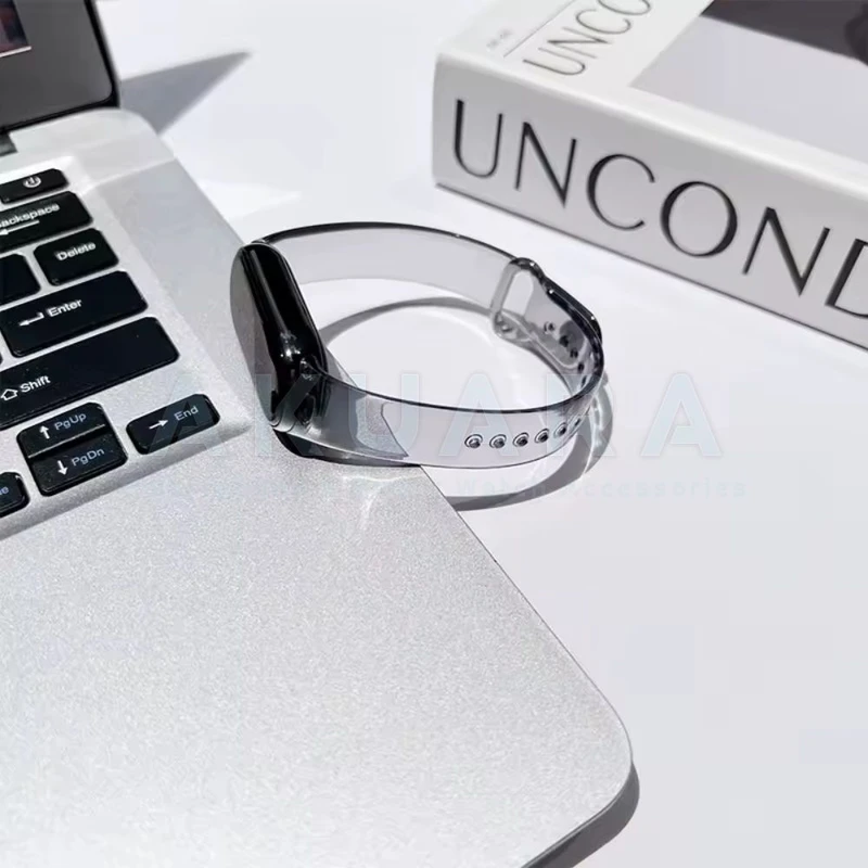 بند آکوآرا مدل Transparence مناسب برای ساعت هوشمند شیائومی Mi Band 8 / 9
