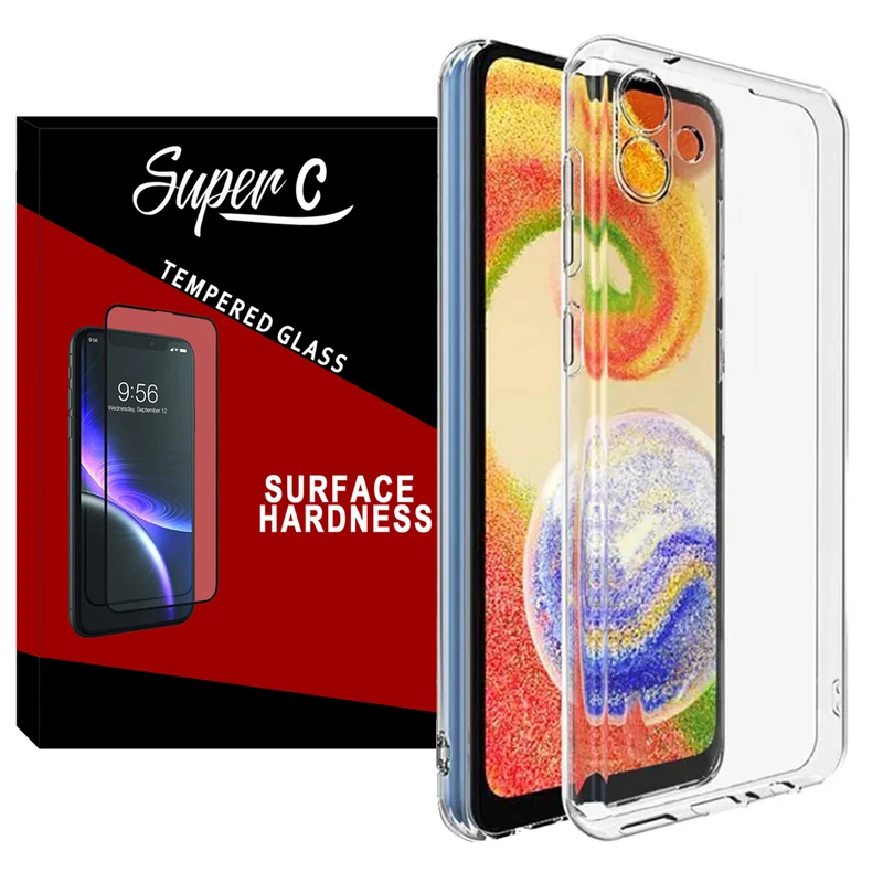 کاور سوپرسی مدل Clear مناسب برای گوشی موبایل سامسونگ Galaxy A04 4G / M13 5G
