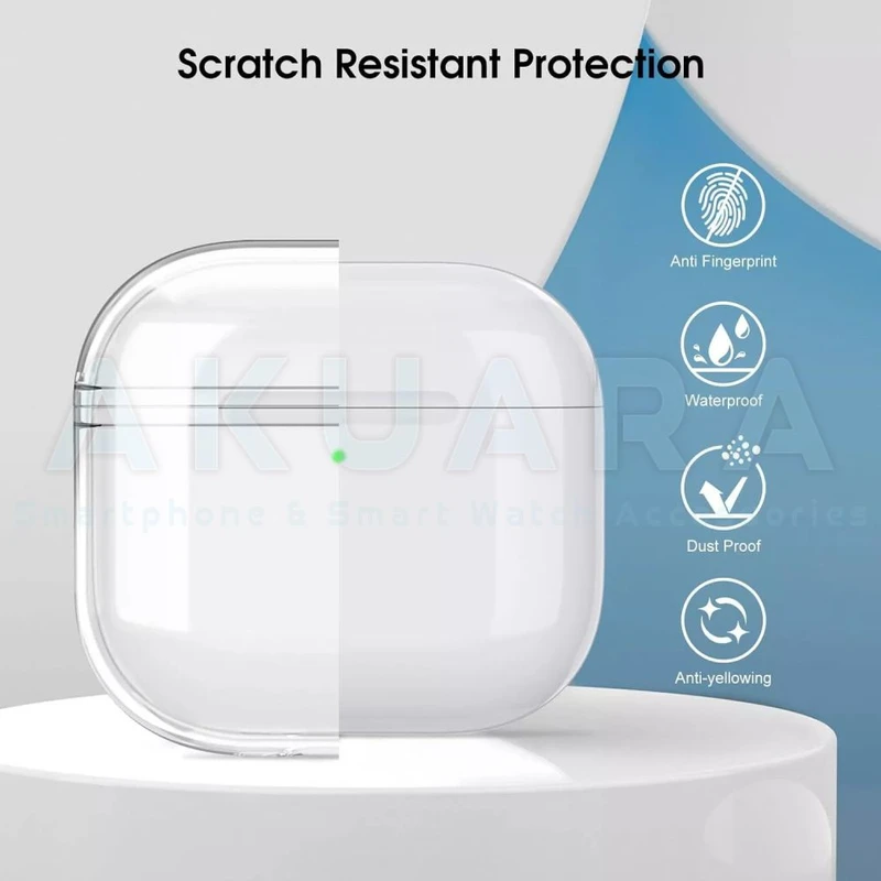 کاور آکوآرا مدل Clear مناسب برای کیس هدفون بی سیم اپل Airpods PRO / PRO2