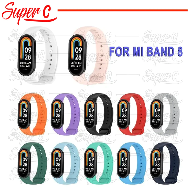 بند سوپرسی مدل SIC-SC مناسب برای ساعت هوشمند شیائومی Mi band 8