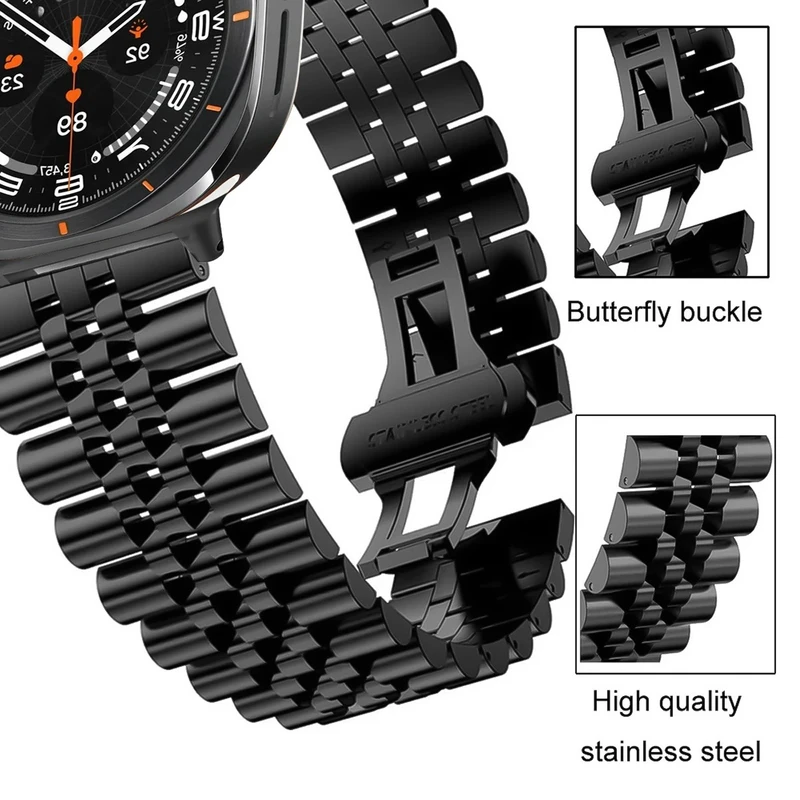 بند نایت مدل RLX KT مناسب برای ساعت هوشمند سامسونگ Galaxy Watch 7 Ultra 47mm