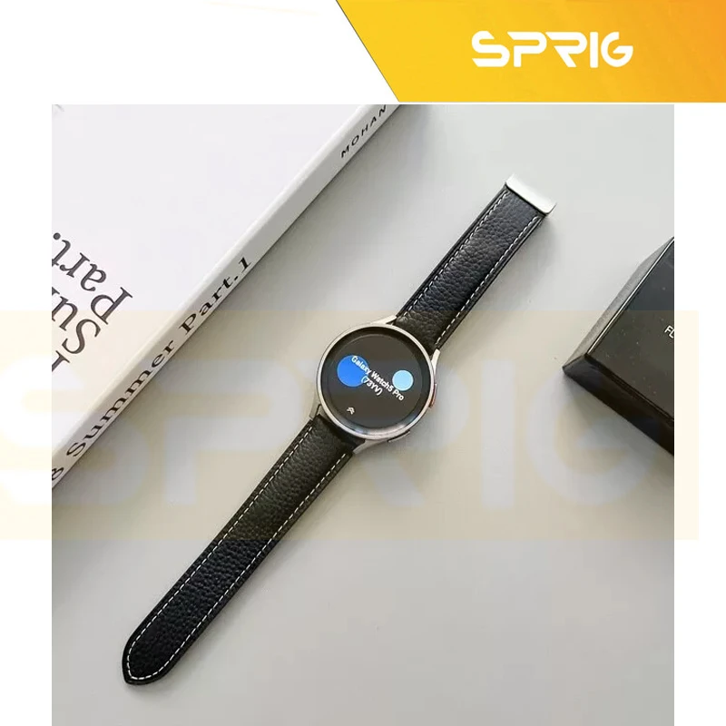 بند اسپریگ مدل Magnetic Leather TW مناسب برای ساعت هوشمند سامسونگ Galaxy Gear S3 / Watch 3 45mm / Watch 46mm / S3 Frontier / S3 Classic Gear 2 R380