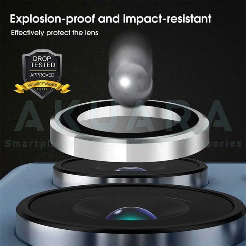 محافظ لنز دوربین رینگی آکوآرا مدل Ring STL مناسب برای گوشی موبایل شیائومی Poco X6