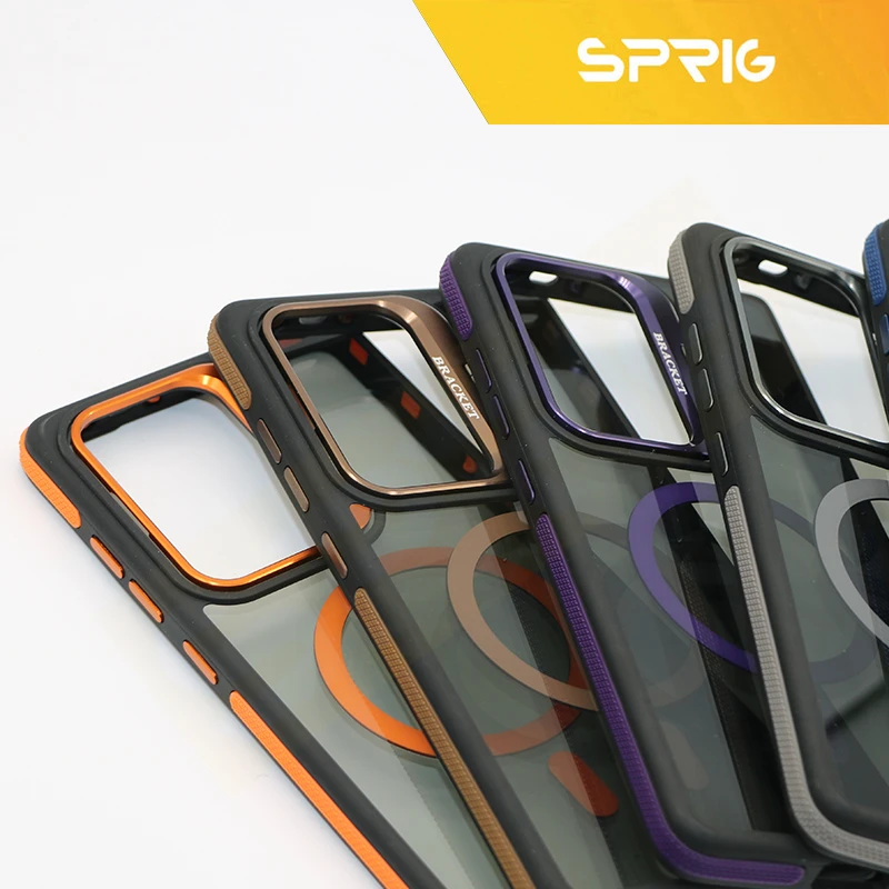 کاور اسپریگ مدل STND Bracket مناسب برای گوشی موبایل سامسونگ Galaxy S25 Ultra
