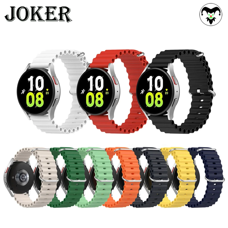 بند جوکر مدل Ocean مناسب برای ساعت هوشمند سامسونگ Galaxy Watch Active 1 / Active 2 40mm / Active 2 44mm / Watch 3 41mm / Watch 4 40mm / watch 4 42mm / watch 4 44mm / watch 4 46mm