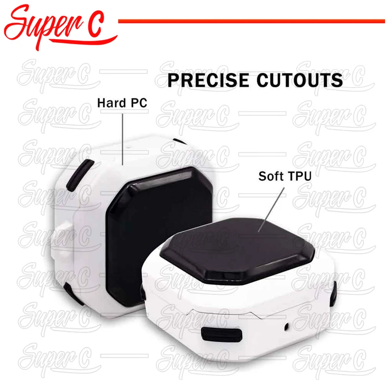 کاور سوپرسی مدل Eggshell-SC مناسب برای کیس سامسونگ Galaxy Buds 2 / Buds Pro / Buds Live / Buds 2 Pro
