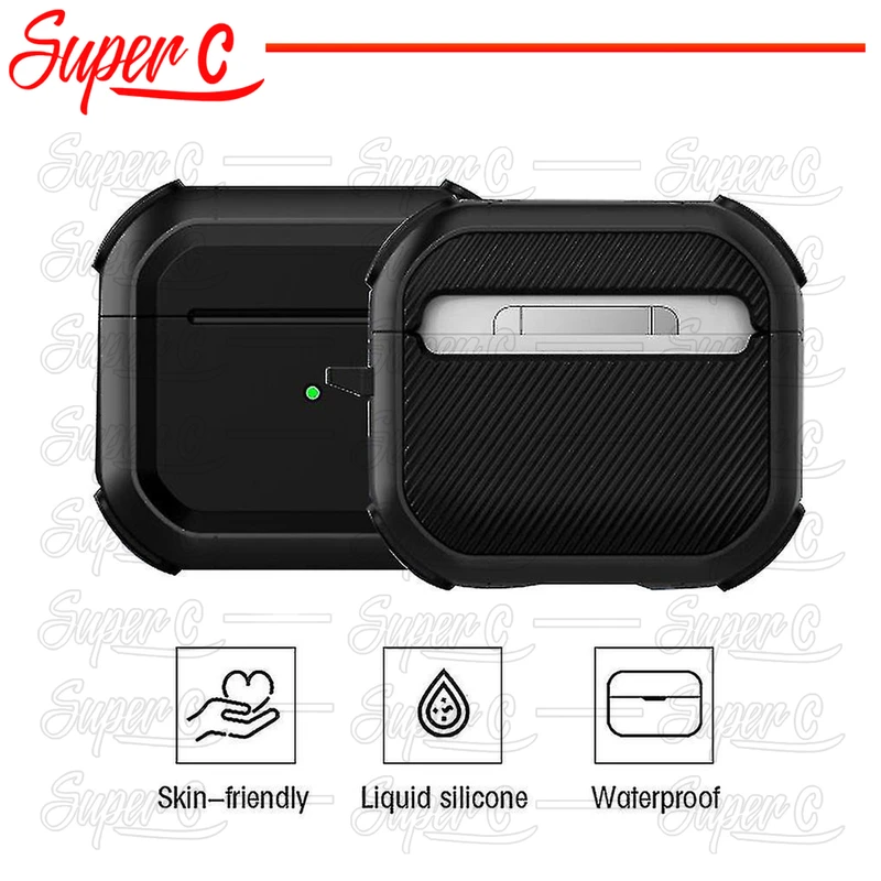 کاور سوپرسی مدل Eggshell-SC مناسب برای کیس اپل Airpods Pro