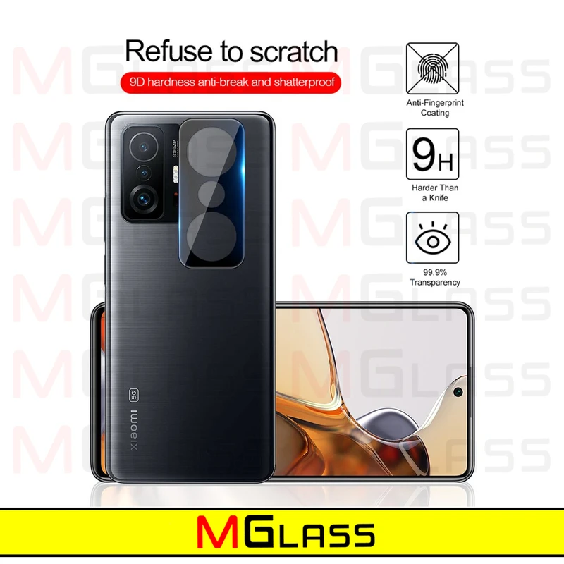 محافظ لنز دوربین ام‌گلس مدل 3D-MG مناسب برای گوشی موبایل شیائومی Mi 11T / 11T Pro