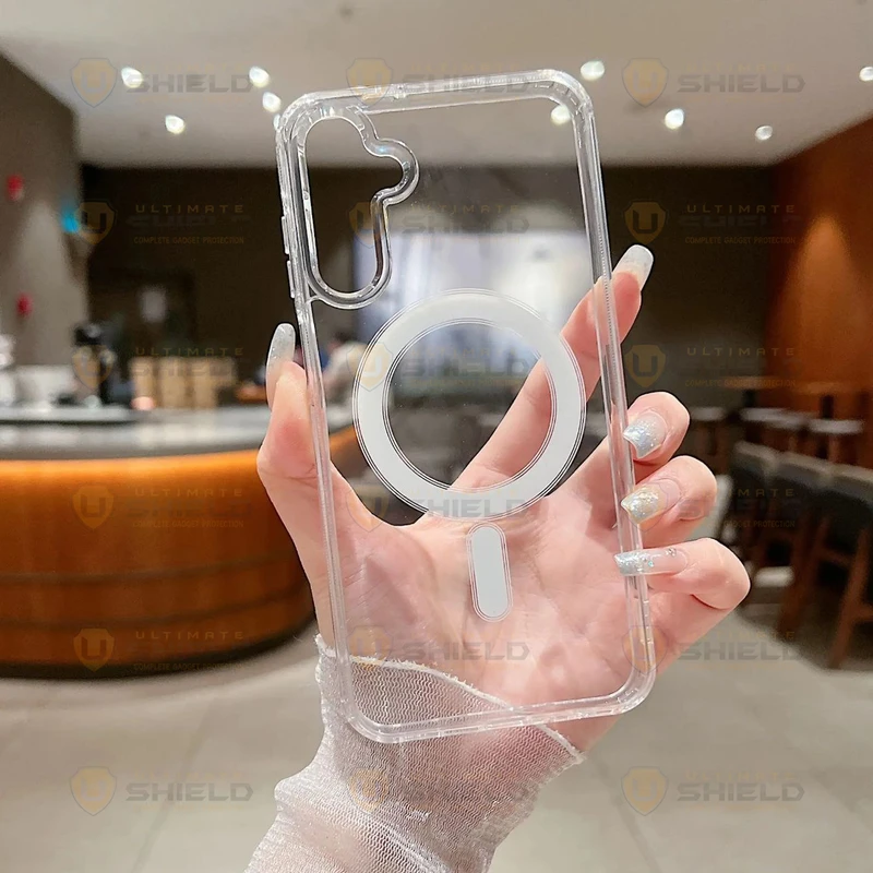 کاور آلتیمیت شیلد مدل Transparent Magsafe مناسب برای گوشی موبایل سامسونگ Galaxy S24 FE