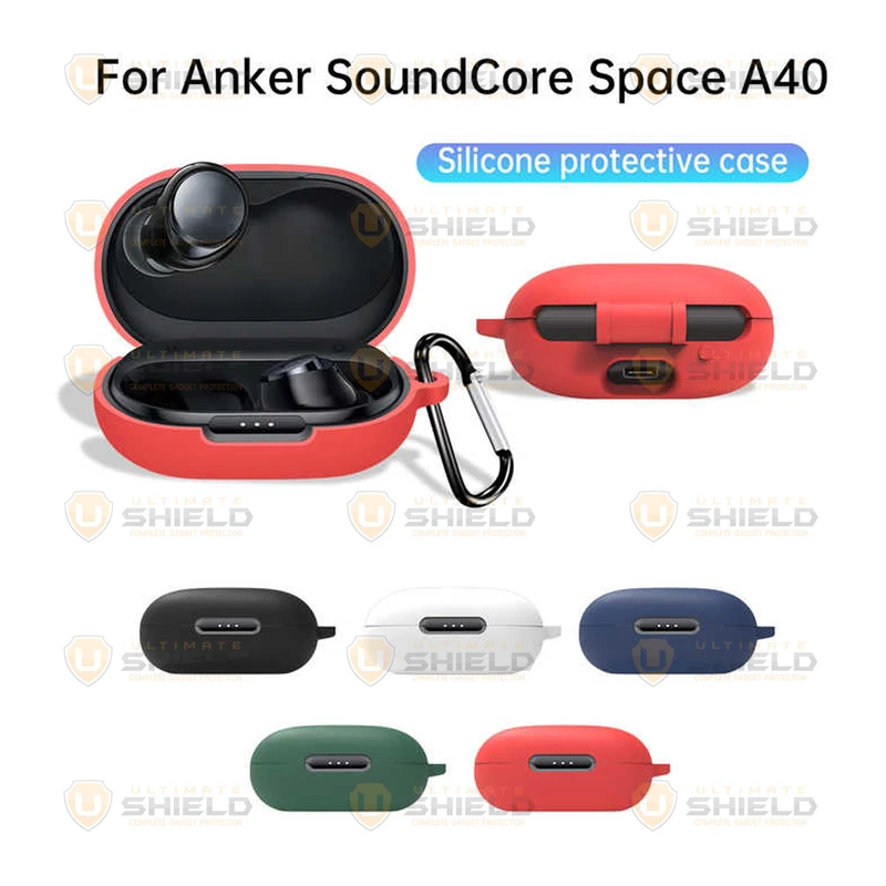 کاور آلتیمیت شیلد مدل Silicon-UL مناسب برای کیس هدفون بی سیم انکر Soundcore Space A40