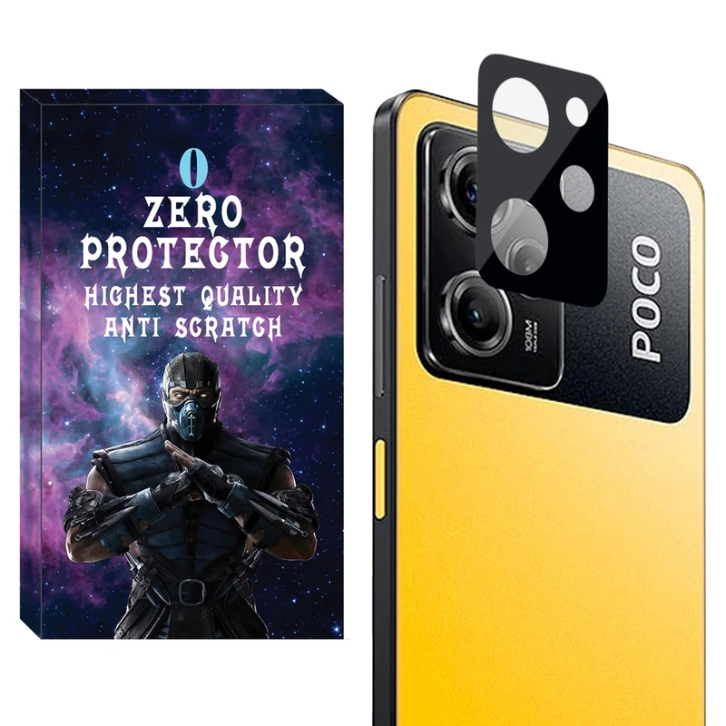 محافظ لنز دوربین زیرو مدل 3D-ZR مناسب برای گوشی موبایل شیائومی Poco X5 Pro 5G