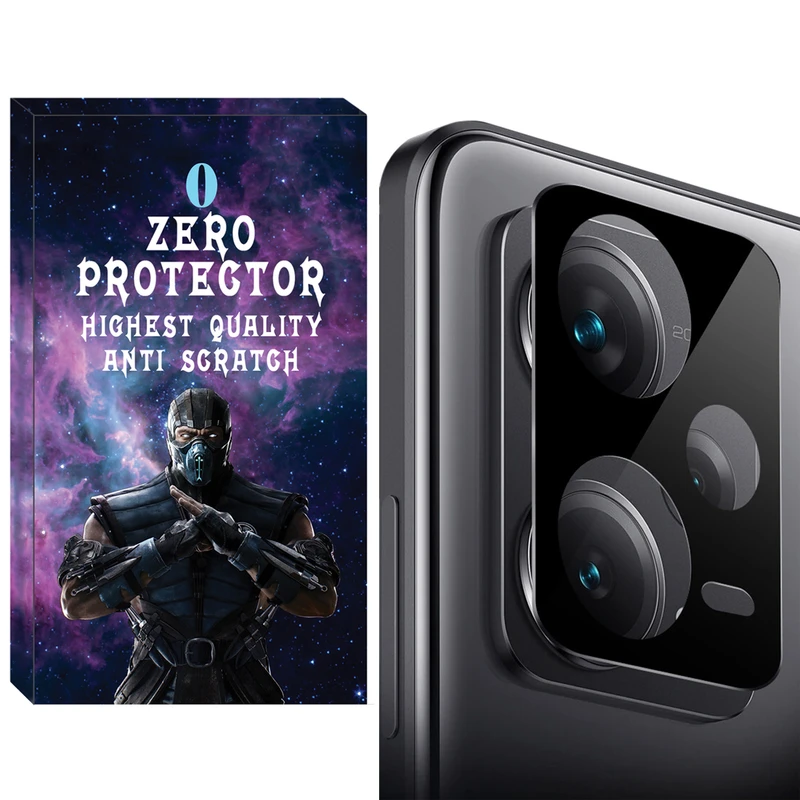 محافظ لنز دوربین زیرو مدل 3D-ZR مناسب برای گوشی موبایل شیائومی Redmi Note 12 Pro plus 5G