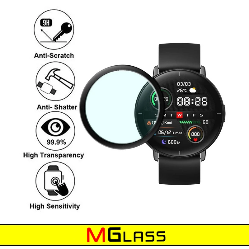 محافظ صفحه نمایش نانو ام‌گلس مدل NMG مناسب برای ساعت هوشمند هوآوی Watch GT3 42mm