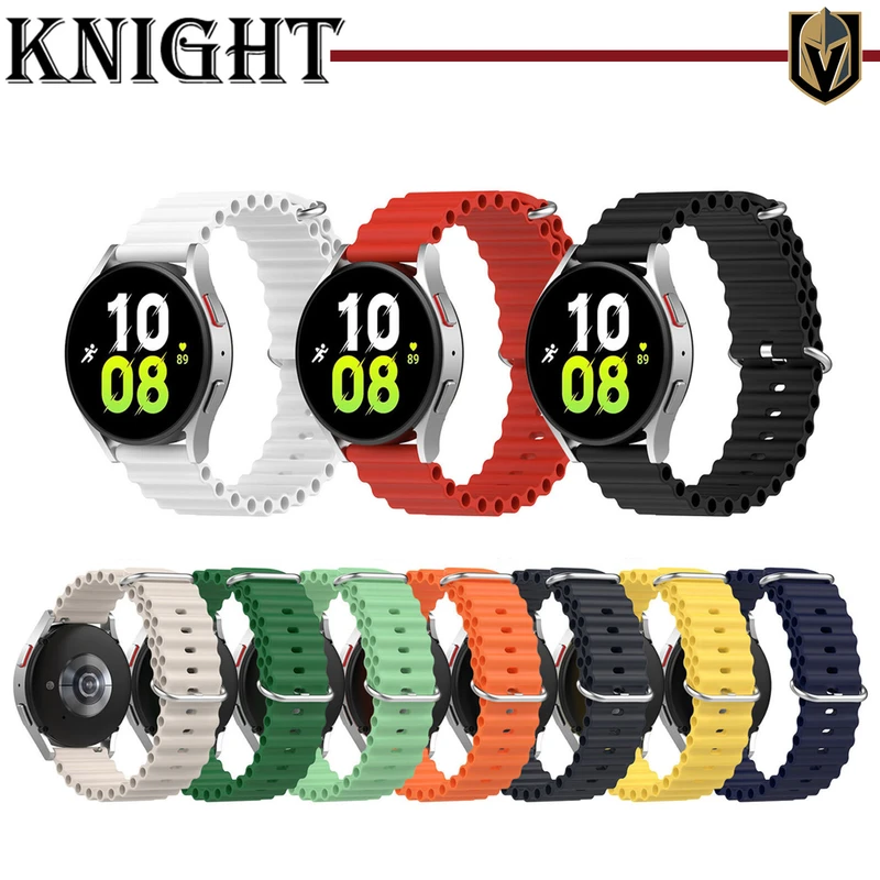 بند نایت مدل Ocean مناسب برای ساعت هوشمند سامسونگ Galaxy Watch Active 1 / Active 2 40mm / Active 2 44mm / Watch 3 41mm / Watch 4 40mm / watch 4 42mm / watch 4 44mm / watch 4 46mm