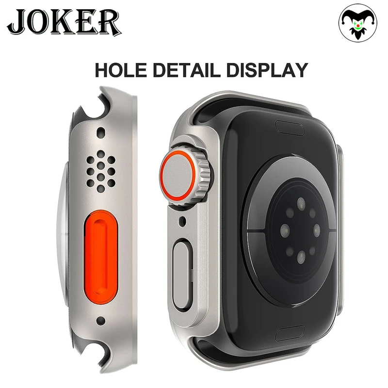 کاور جوکر مدل JK-Ultra مناسب برای اپل واچ Series 7 41mm / Series 8 41mm به همراه محافظ صفحه نمایش