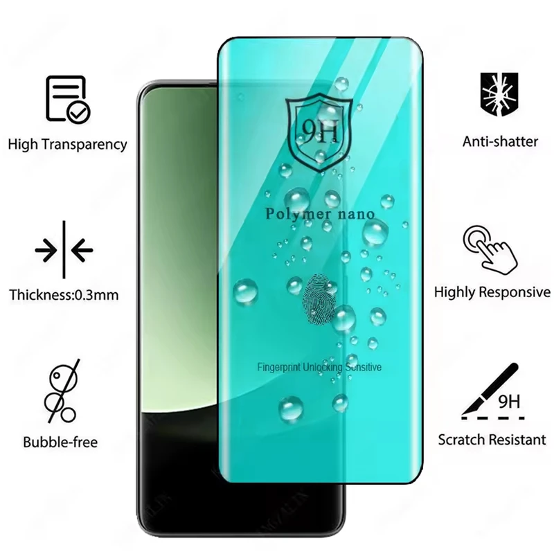 محافظ صفحه نمایش آکوآرا مدل Polymer Nano مناسب برای گوشی موبایل شیائومی 14Pro / 14Ultra