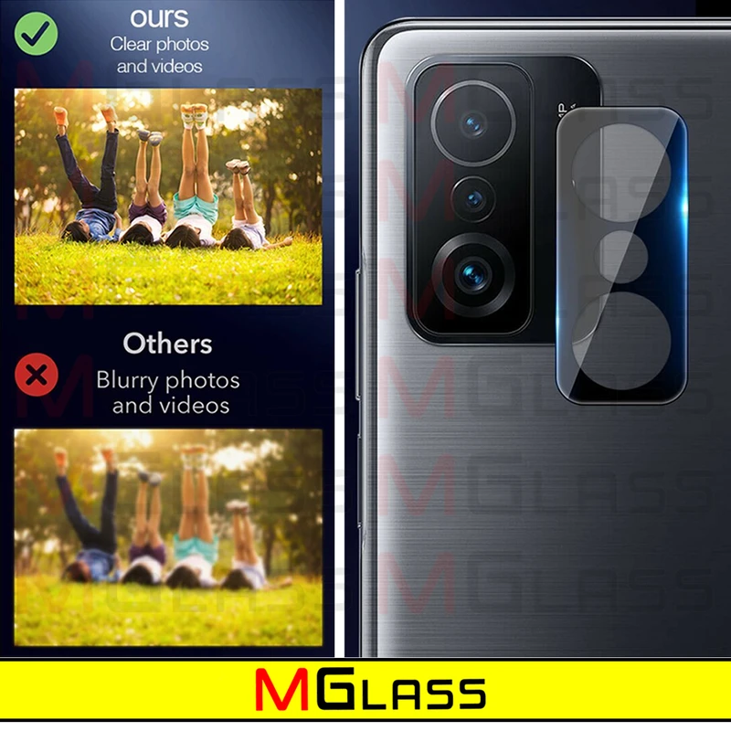 محافظ لنز دوربین ام‌گلس مدل 3D-MG مناسب برای گوشی موبایل شیائومی Mi 11T / 11T Pro