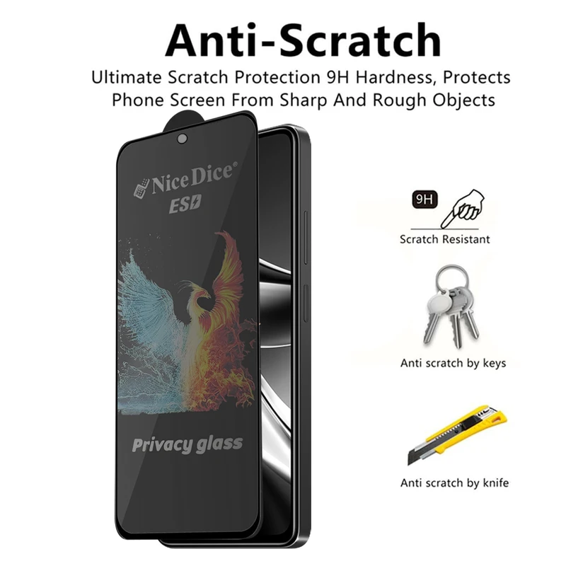 محافظ صفحه نمایش اسپریگ مدل PRV_NICED مناسب برای گوشی موبایل شیائومی Poco X7 Pro بسته سه عددی