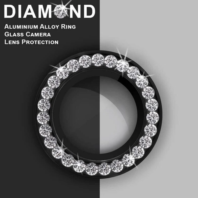 محافظ لنز دوربین رینگی ام‌گلس مدل Ring-Diamond-MG مناسب برای گوشی موبایل شیائومی Redmi Note 13 Pro 4G