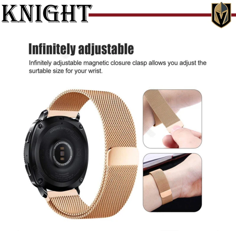 بند نایت مدل Milanese مناسب برای ساعت هوشمند سامسونگ Galaxy Watch Active / Watch 2 40mm / Watch 2 44mm
