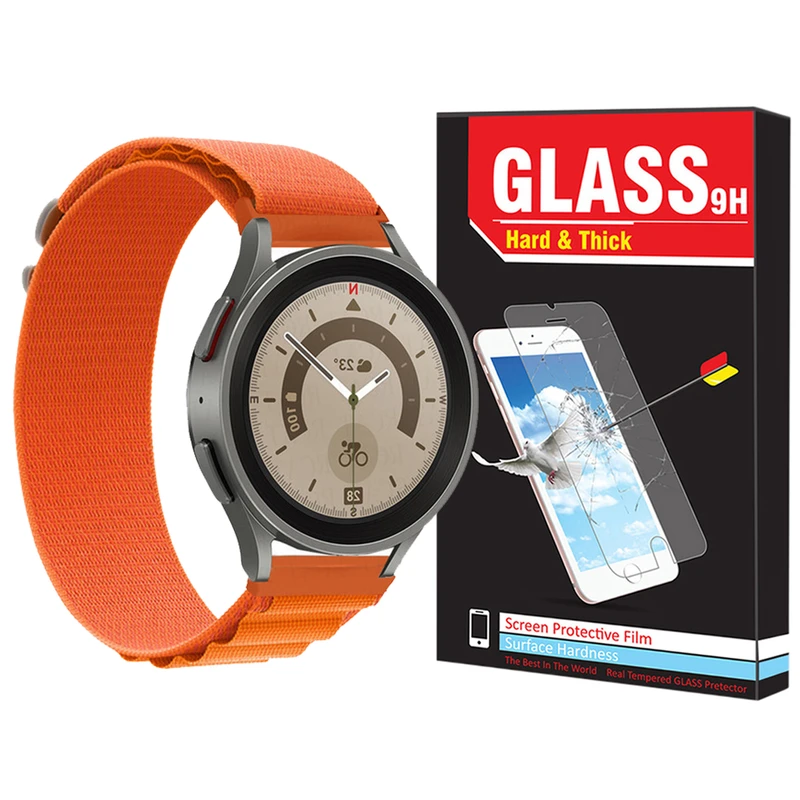 بند هارد اند تیک مدل Loop Alpine مناسب برای ساعت هوشمند سامسونگ Galaxy Watch Active 1 / Active 2 40mm / Active 2 44mm / Watch 3 41mm / Galaxy Watch 4 40mm / watch 4 42mm / watch 4 44mm / watc