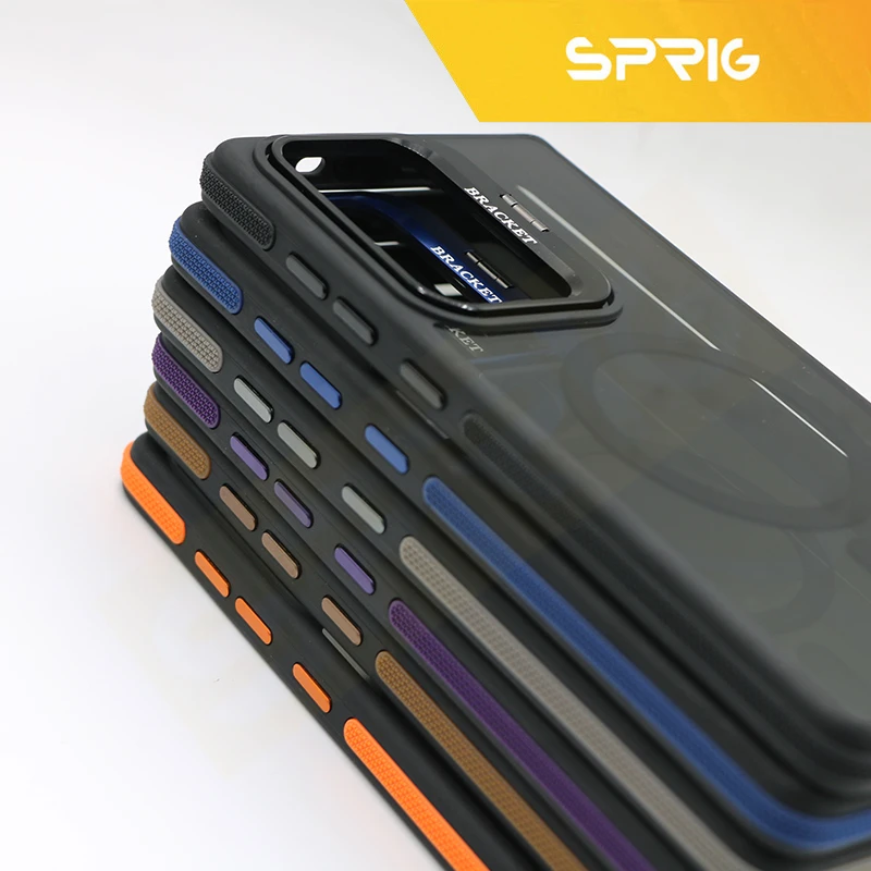 کاور اسپریگ مدل STND Bracket مناسب برای گوشی موبایل سامسونگ Galaxy S25 Ultra