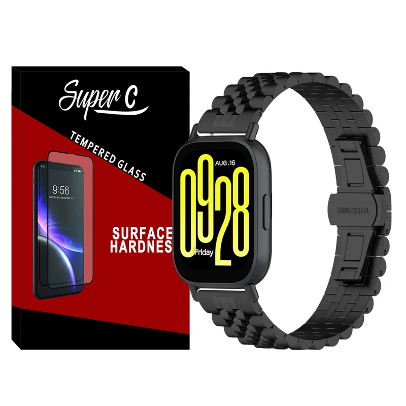 بند سوپرسی مدل RLX SC TW مناسب برای ساعت هوشمند شیائومی Redmi Watch 5 Active / Redmi Watch 5 Lite