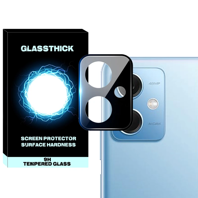 محافظ لنز دوربین گلستیک مدل 3D-GL مناسب برای گوشی موبایل شیائومی Redmi Note 12 5G
