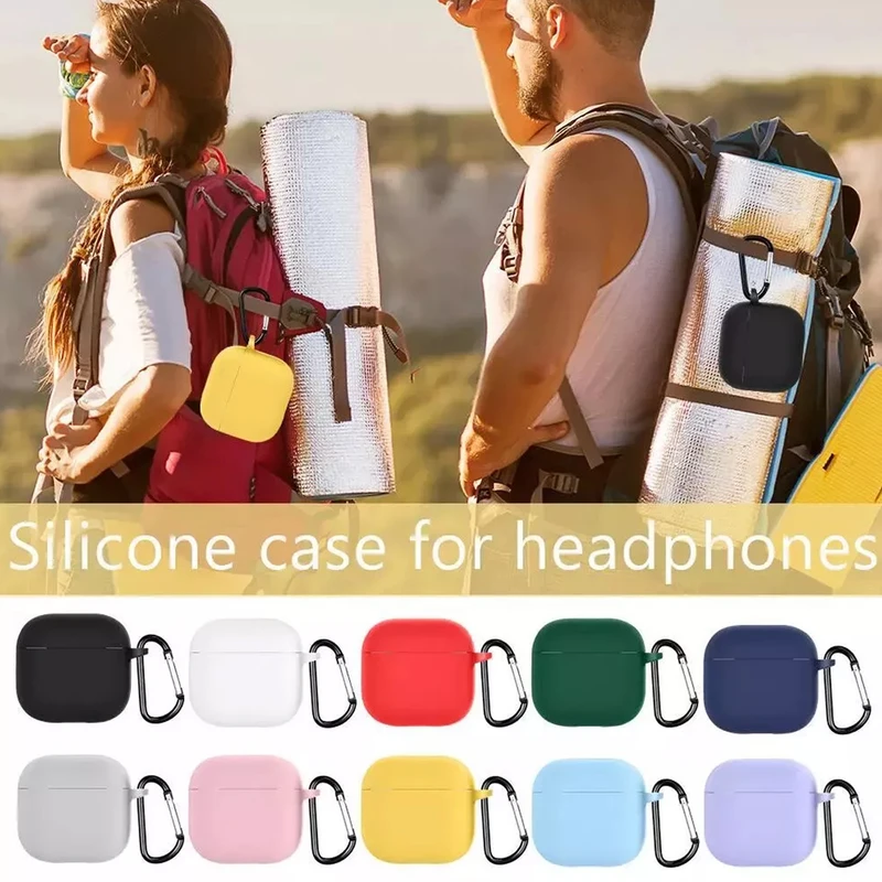 کاور ام‌گلس مدل Silicon MG مناسب برای کیس اپل AirPods 4