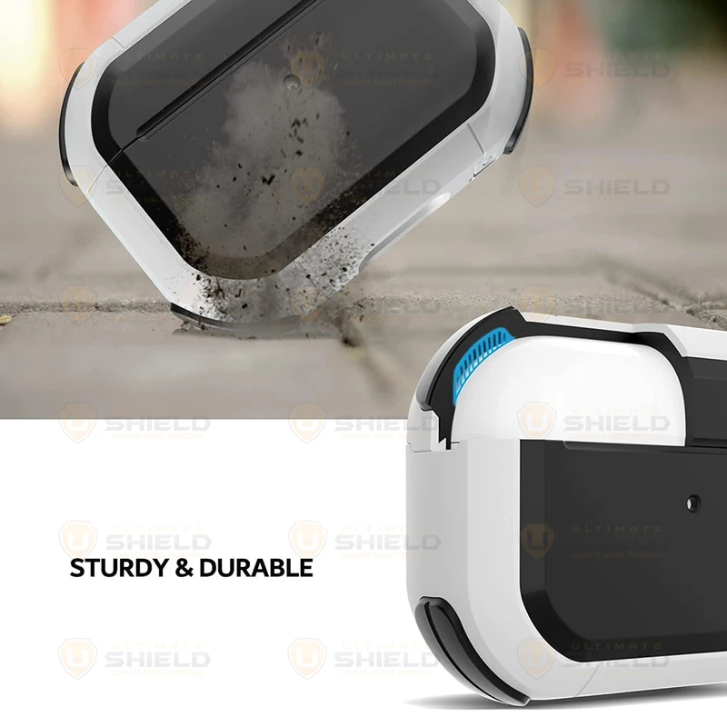 کاور آلتیمیت شیلد مدل Eggshell UL مناسب برای کیس اپل Air Pods 4 / 4 ANC