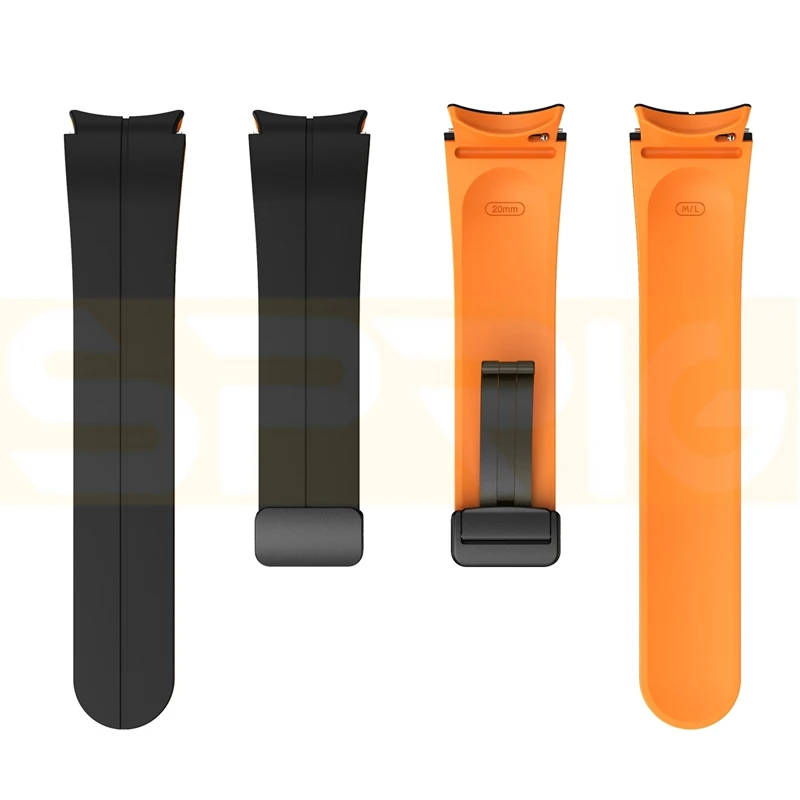بند اسپریگ مدل Silicone MAG ORG DualC مناسب برای ساعت هوشمند سامسونگ Galaxy Watch 7 40mm