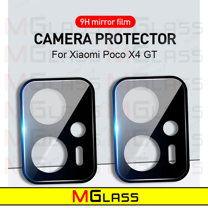 محافظ لنز دوربین ام‌گلس مدل 3D-MG مناسب برای گوشی موبایل شیائومی POCO X4 GT 5G