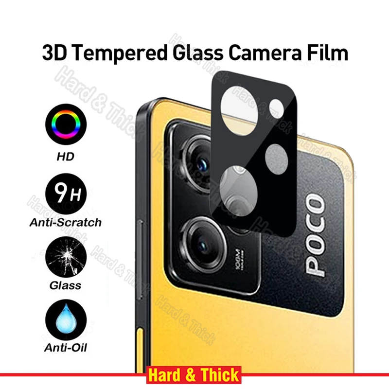 محافظ لنز دوربین هارد اند تیک مدل 3D-HT مناسب برای گوشی موبایل شیائومی Poco X5 Pro 5G