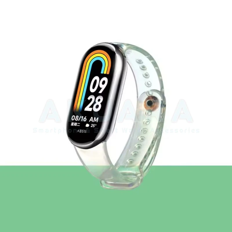 بند آکوآرا مدل Transparence مناسب برای ساعت هوشمند شیائومی Mi Band 9