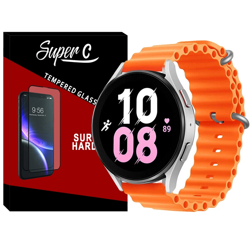 بند سوپرسی مدل Ocean مناسب برای ساعت هوشمند سامسونگ Galaxy Watch 5 44mm