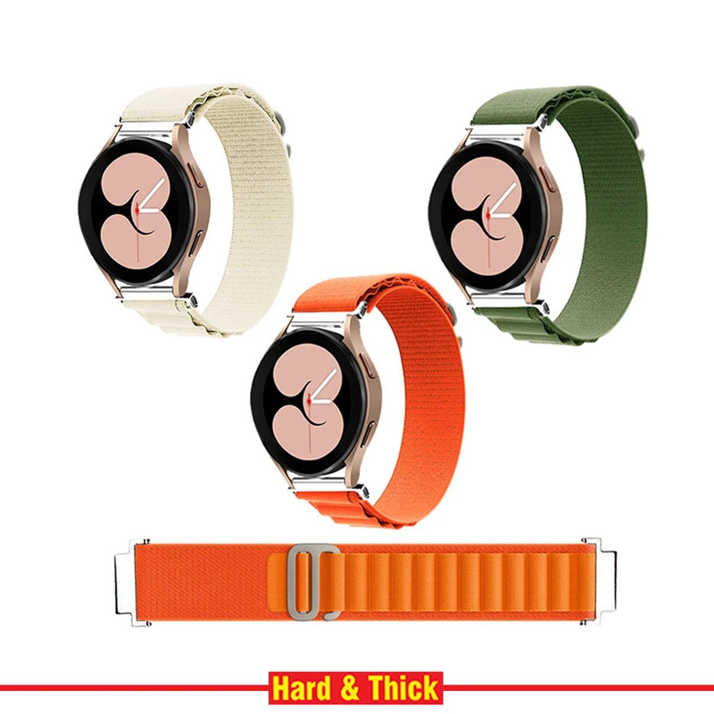 بند هارد اند تیک مدل Loop Alpine مناسب برای ساعت هوشمند سامسونگ Galaxy Watch Active 1 / Active 2 40mm / Active 2 44mm / Watch 3 41mm / Galaxy Watch 4 40mm / watch 4 42mm / watch 4 44mm / watc