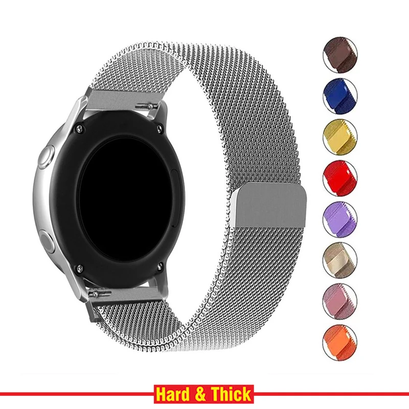 بند هارد اند تیک مدل Milanese مناسب برای ساعت هوشمند سامسونگ Galaxy Watch 3 41mm / Watch 4 40mm / Watch 4 42mm / Watch 4 44mm / Watch 4 46mm