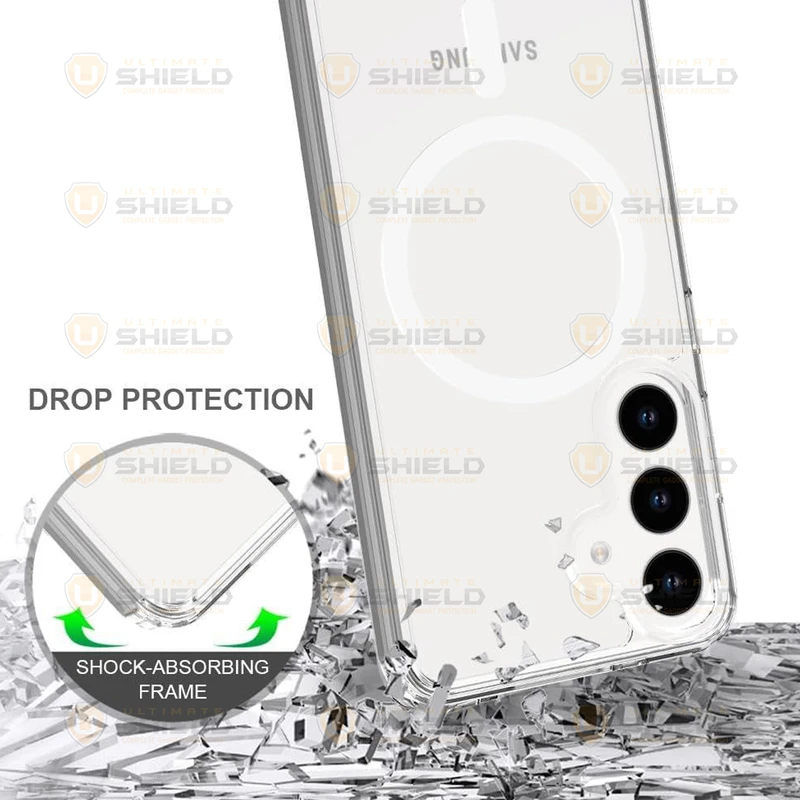 کاور آلتیمیت شیلد مدل Transparent Magsafe مناسب برای گوشی موبایل سامسونگ Galaxy S24 FE