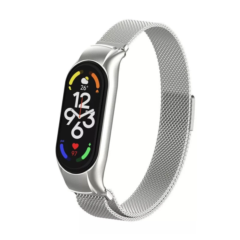 بند نایت مدل Milanese KT مناسب برای ساعت هوشمند شیائومی Mi Band 7