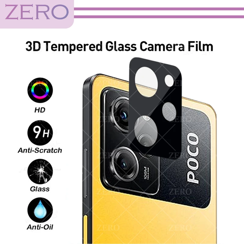محافظ لنز دوربین زیرو مدل 3D-ZR مناسب برای گوشی موبایل شیائومی Poco X5 Pro 5G