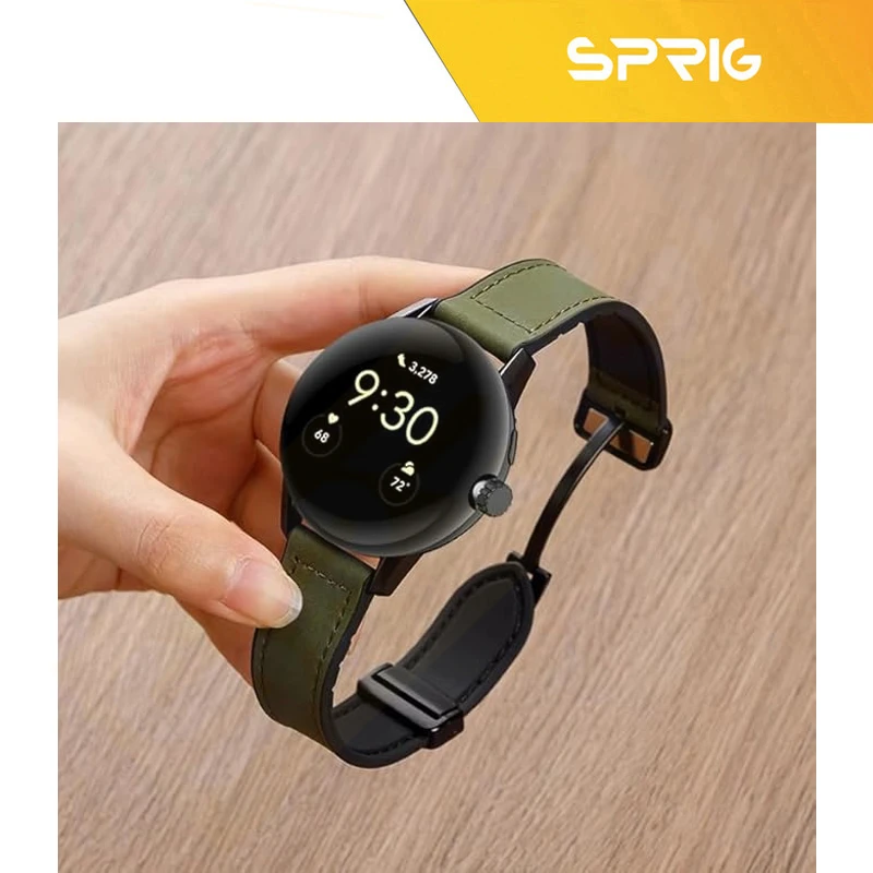 بند اسپریگ مدل Magnetic Soft Leather TW مناسب برای ساعت هوشمند شیائومی S1 / S1 Active / S2 / Mi Watch XMWTCL02 / Mi Watch Color 2 / Mi Watch Color
