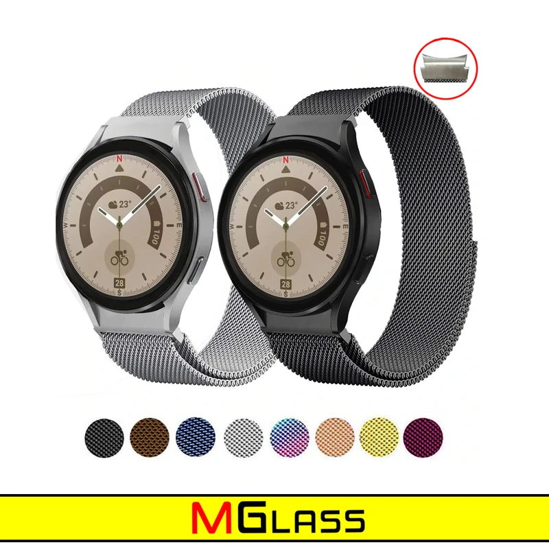 بند ام‌گلس مدل Milanese مناسب برای ساعت هوشمند شیائومی Amazfit BIPS / GTS / BIP LITE / BIP U / BIP U PRO / BIP 3 / BIP 3 Pro / GTS 4 mini / GTS 3