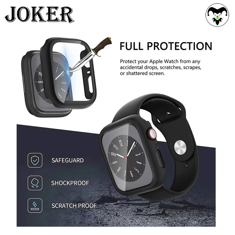 کاور جوکر مدل JK-360 مناسب برای اپل واچ Series 1 Aluminum 38 / Series 2 38mm / Series 3 38mm به همراه محافظ صفحه نمایش