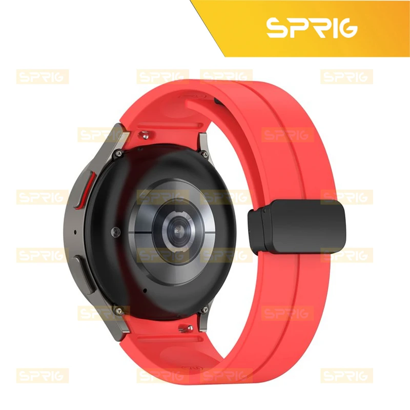 بند اسپریگ مدل Magnetic ORG مناسب برای ساعت هوشمند سامسونگ Galaxy Watch 4/5/6/7/FE سایز 40/43/44/46/47 میلی متری
