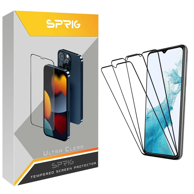 محافظ صفحه نمایش اسپریگ مدل SPGL مناسب برای گوشی موبایل هوآوی Enjoy 20e / Y8p / Y6p / Y6s بسته سه عددی