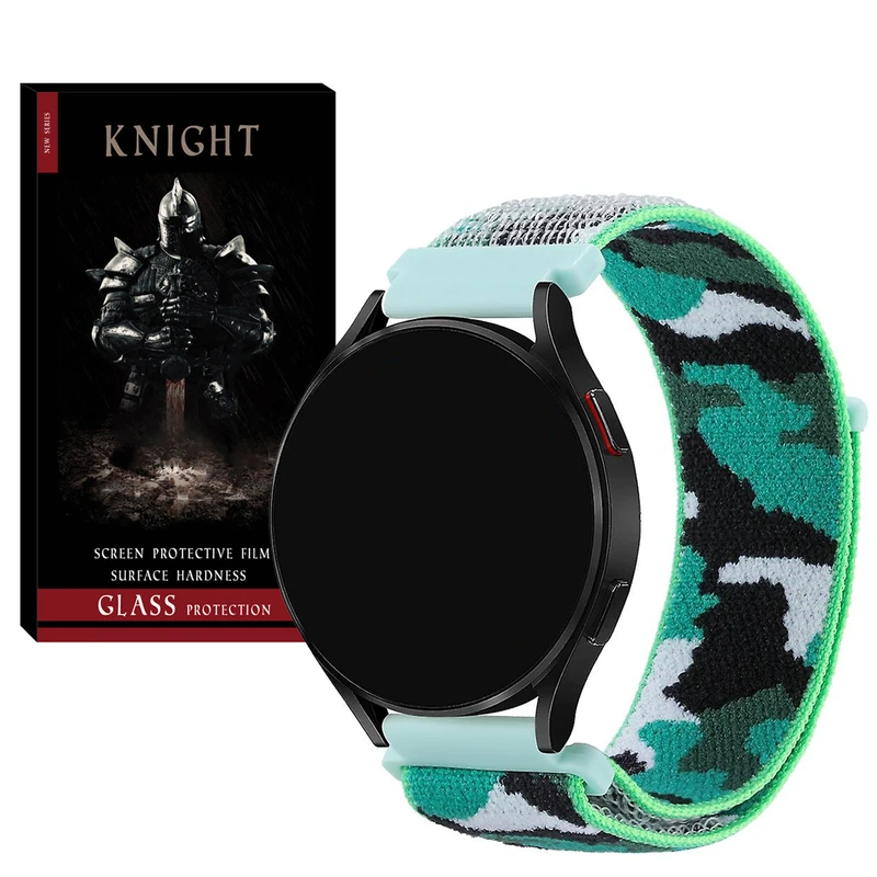بند نایت مدل Nylon-Army-KT-TW مناسب برای ساعت هوشمند هپی تاچ K59 Pro / K56 Pro Ultra