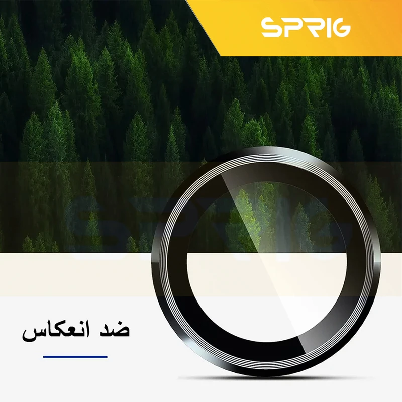 محافظ لنز دوربین رینگی اسپریگ مدل Ring Metal مناسب برای گوشی موبایل شیائومی Poco X7