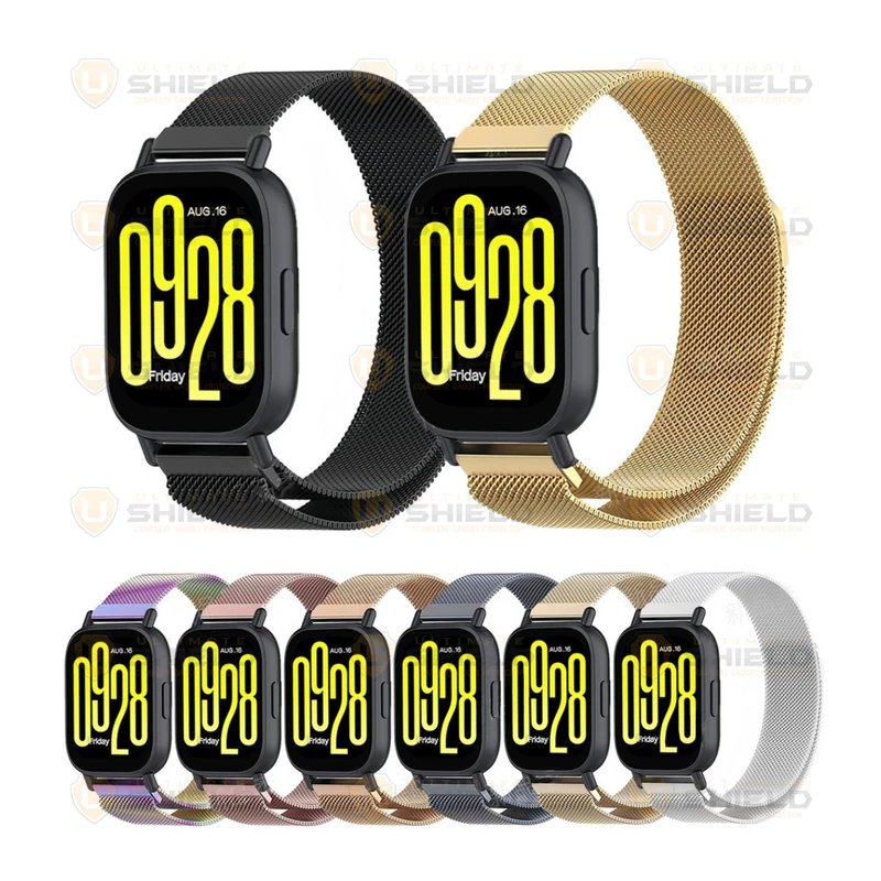 بند آلتیمیت شیلد مدل Milanese UL TW مناسب برای ساعت هوشمند شیائومی Redmi Watch 5 Active / Redmi Watch 5 Lite
