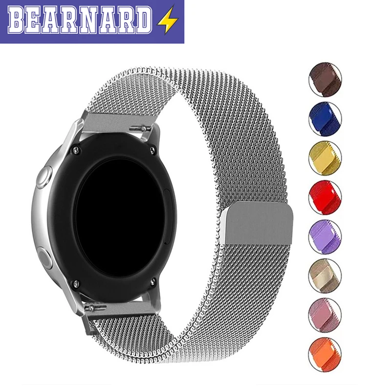 بند برنارد مدل Milanese مناسب برای ساعت هوشمند سامسونگ Galaxy Watch Active / Active 2
