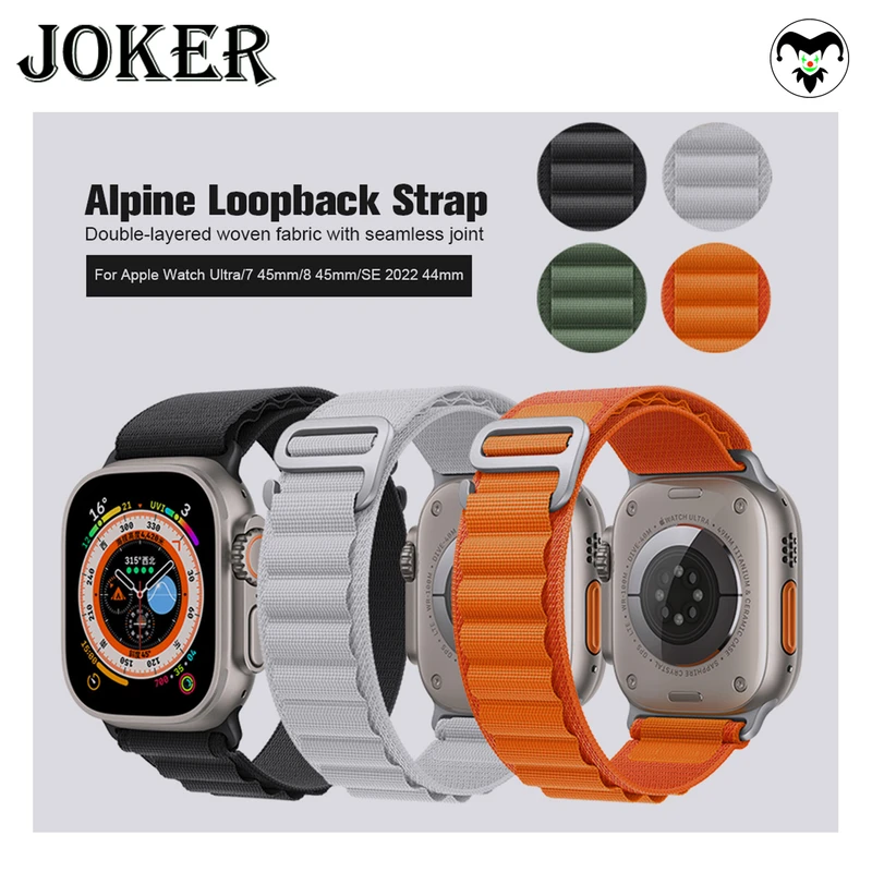 بند جوکر مدل Loop Alpine مناسب برای ساعت هوشمند هاینو تکو T93 Ultra Max